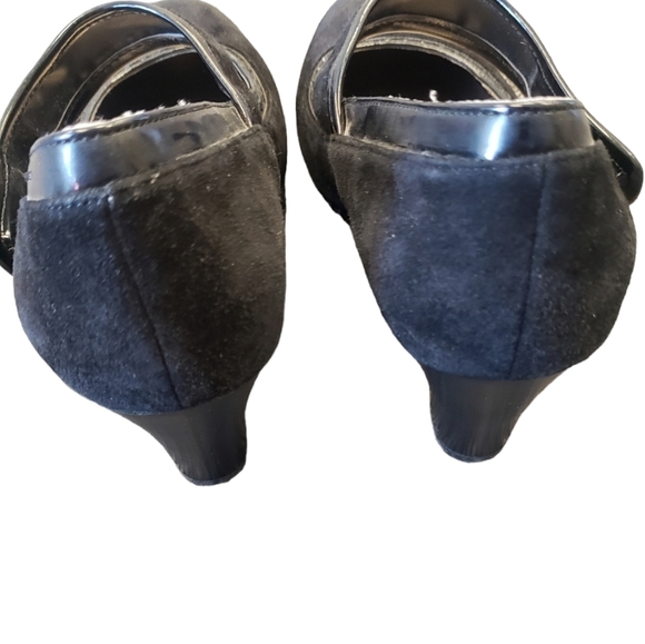 Naturalizer Mary Jane Julius Black Comfort Sandals Womens - Picture 6 of 8